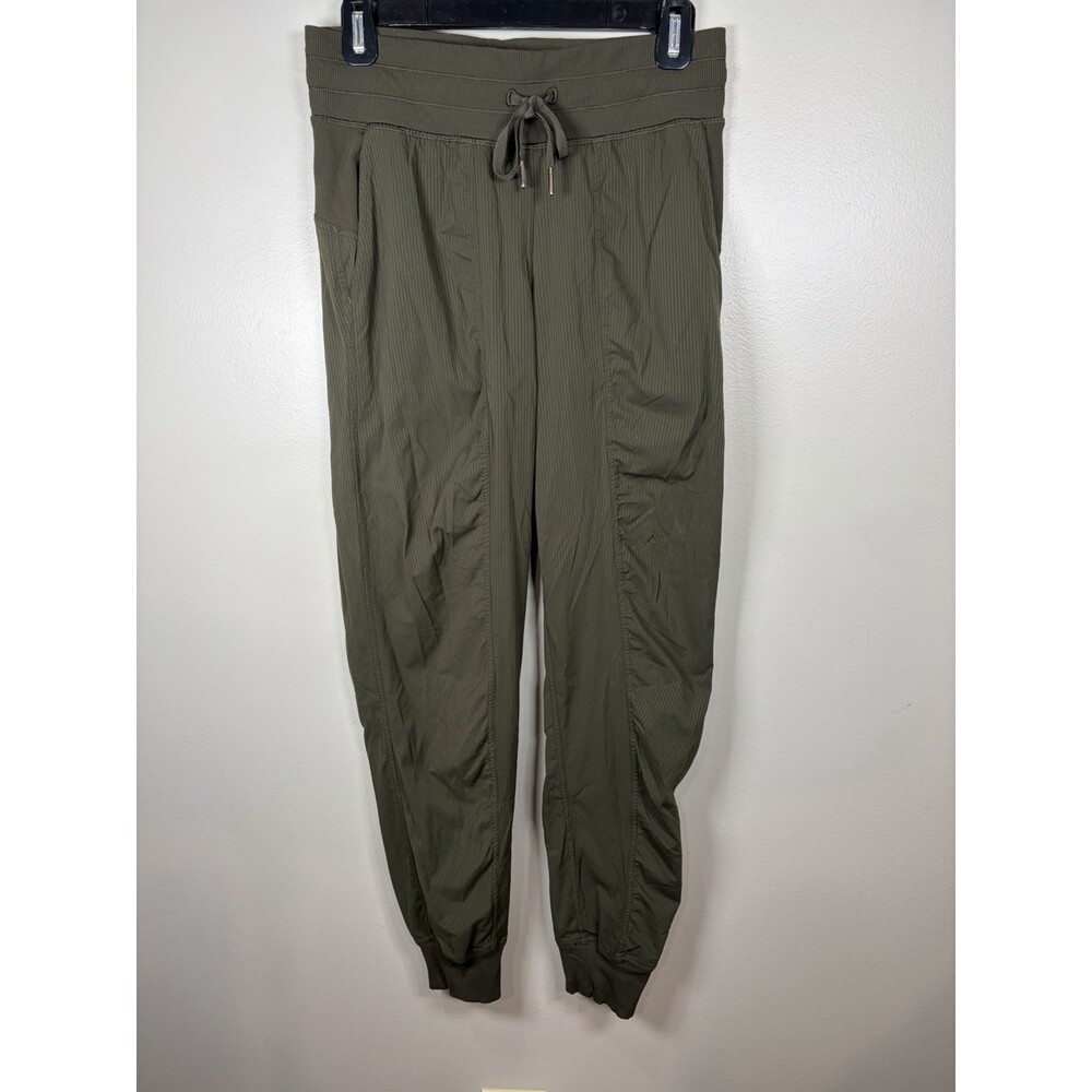 Lululemon Dance Studio Jogger Pants Green Size 28 x 27 Mid Rise Athleisure